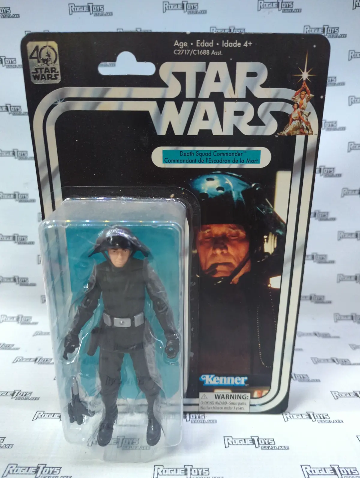 Hasbro Star Wars The Black Series 40Th Anniversary Death Squad Commander 1
