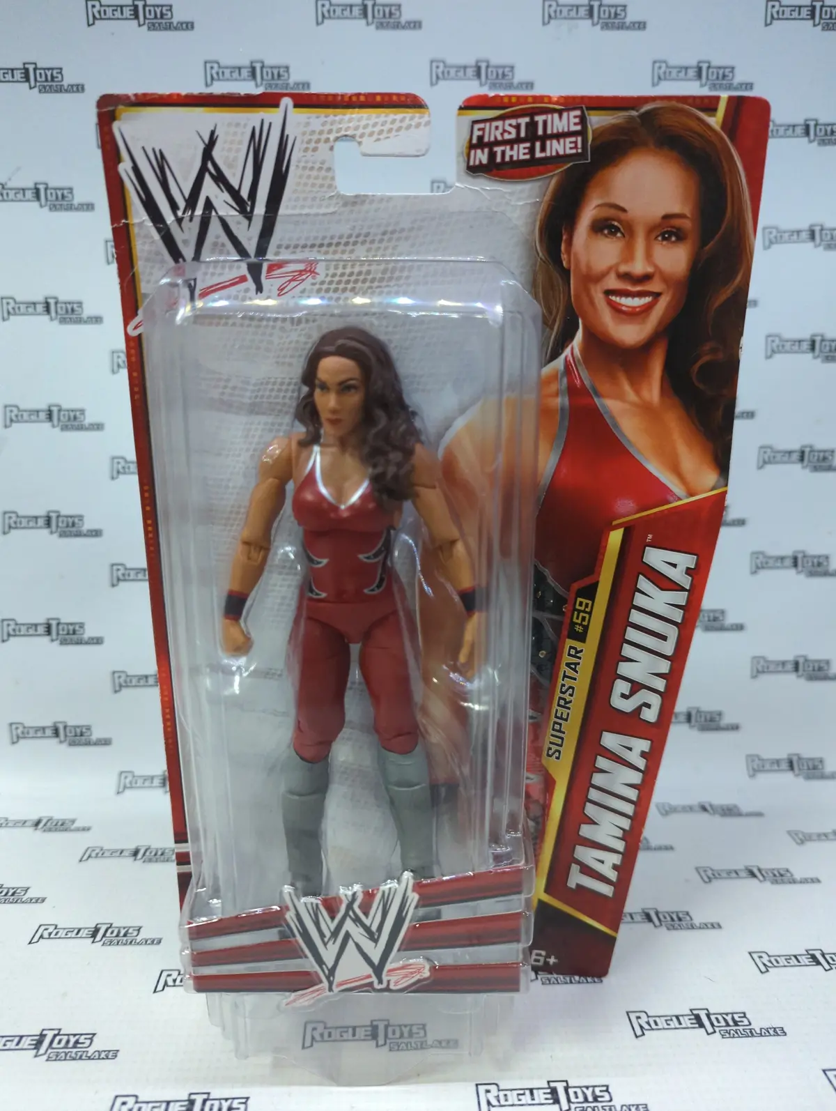 Mattel Wwe Superstar #59 Tamina Snuka 1
