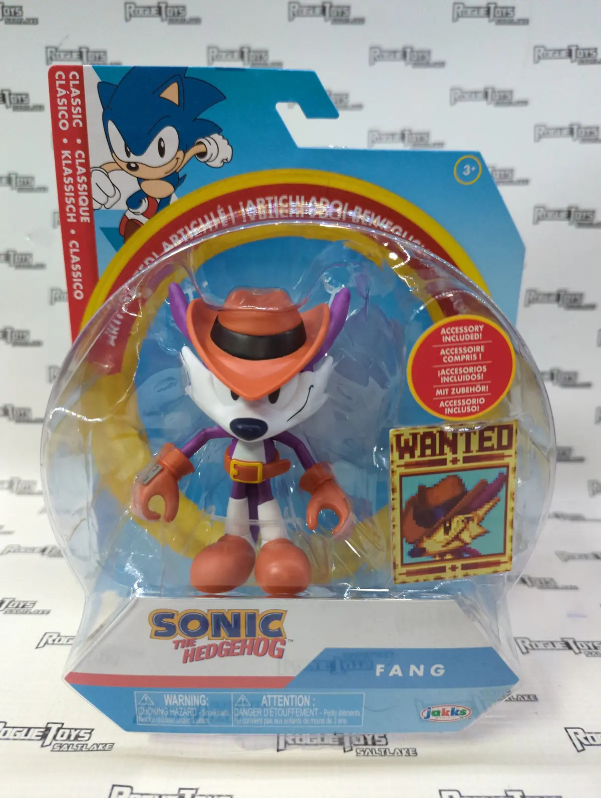 Jakks Pacific Sonic The Hedgehog Fang 1