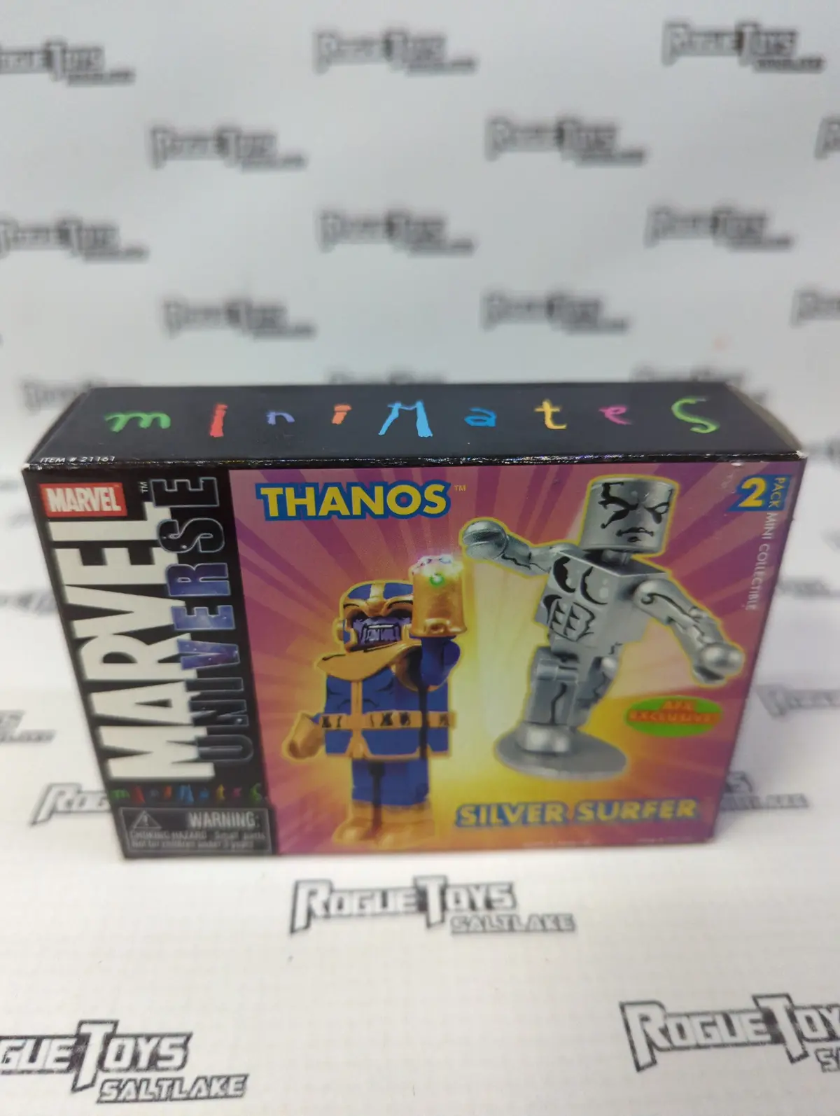 Diamond Select Marvel Universe Minimates Thanos & Silver Surfer Two Pack 1