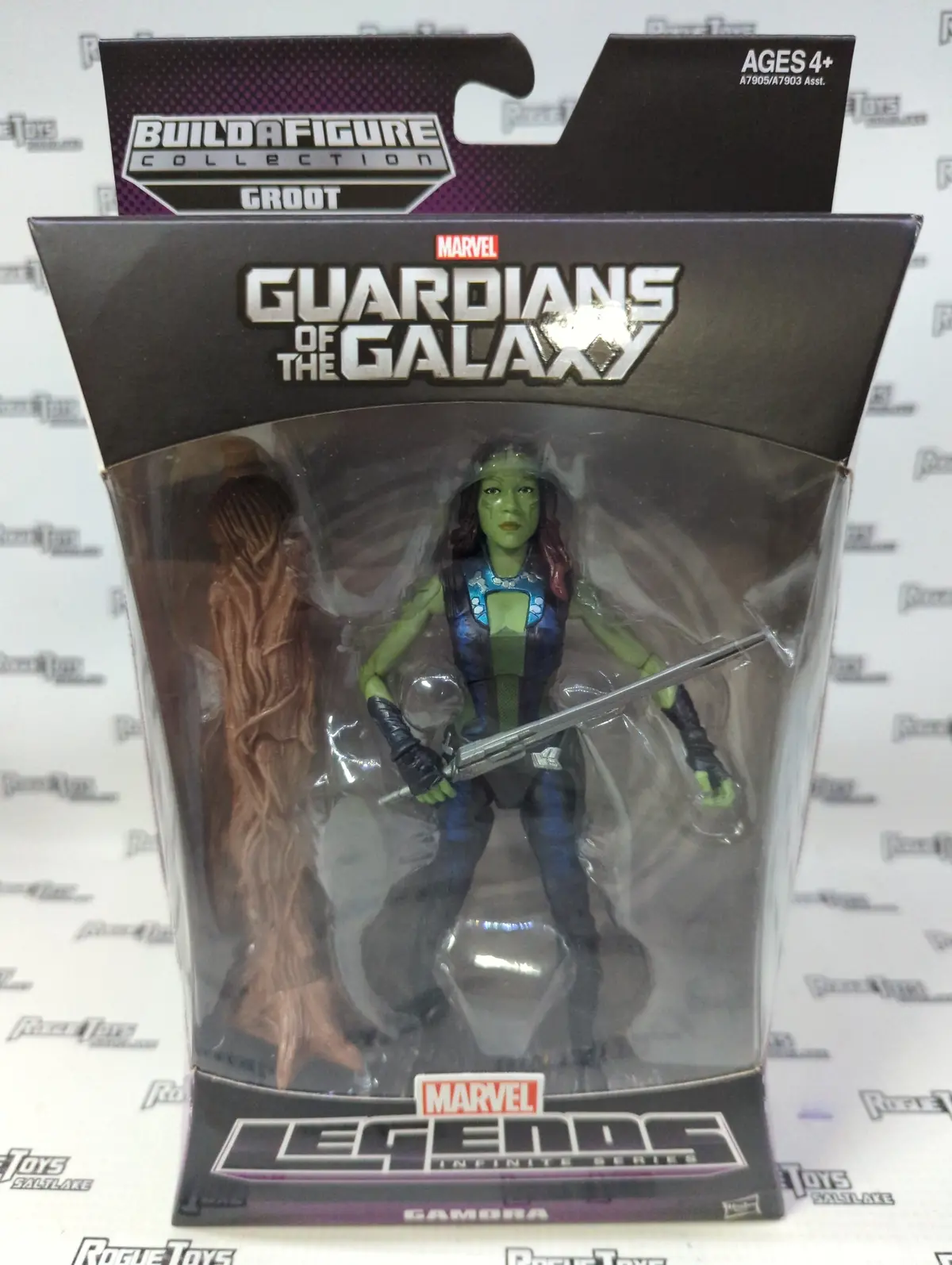 Hasbro Marvel Legends Series Gamora (Groot Baf Wave) 1