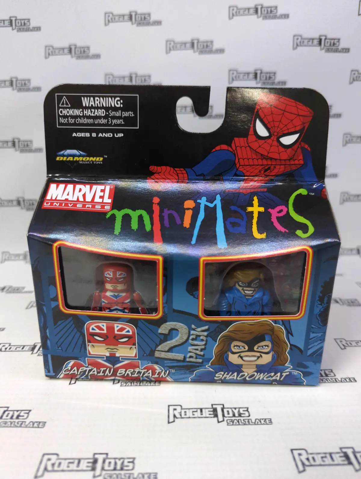 Diamond Select Marvel Universe Minimates Captain Britain & Shadowcat Two Pack 1