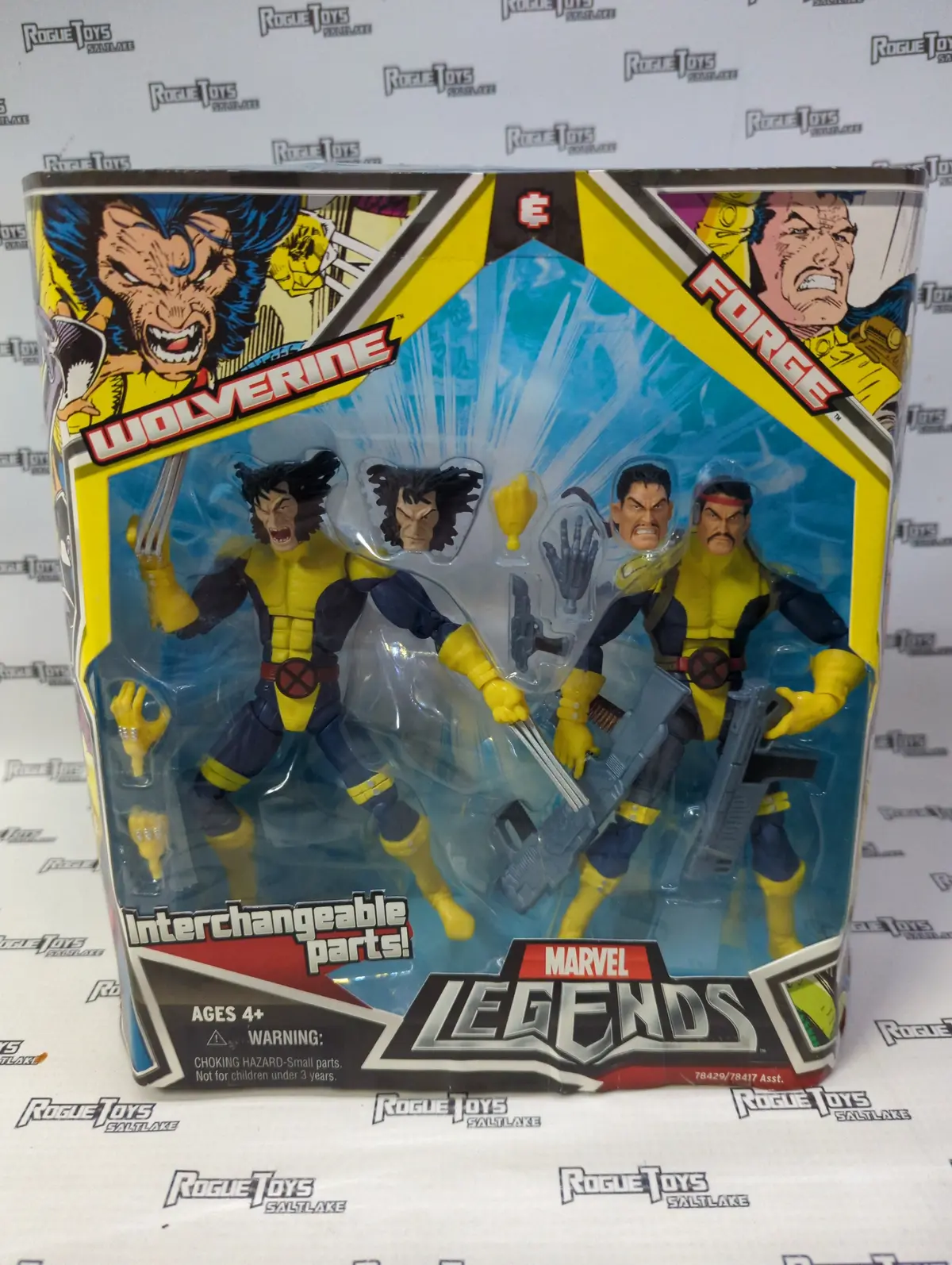 Hasbro Marvel Legends Wolverine & Forge 1