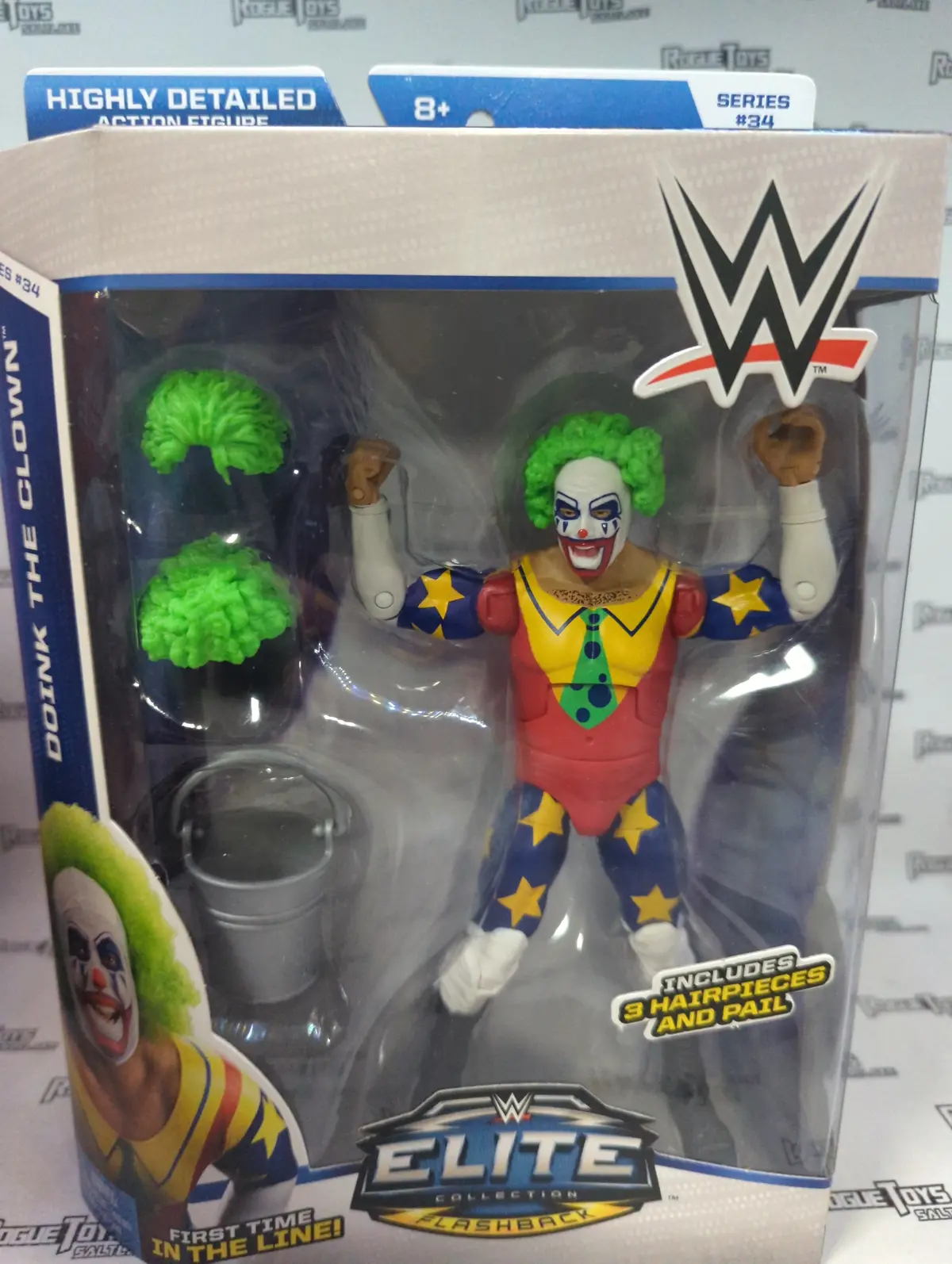 Mattel Wwe Elite Collection Hall Of Fame Series Doink The Clown (Target Exclusive) 1