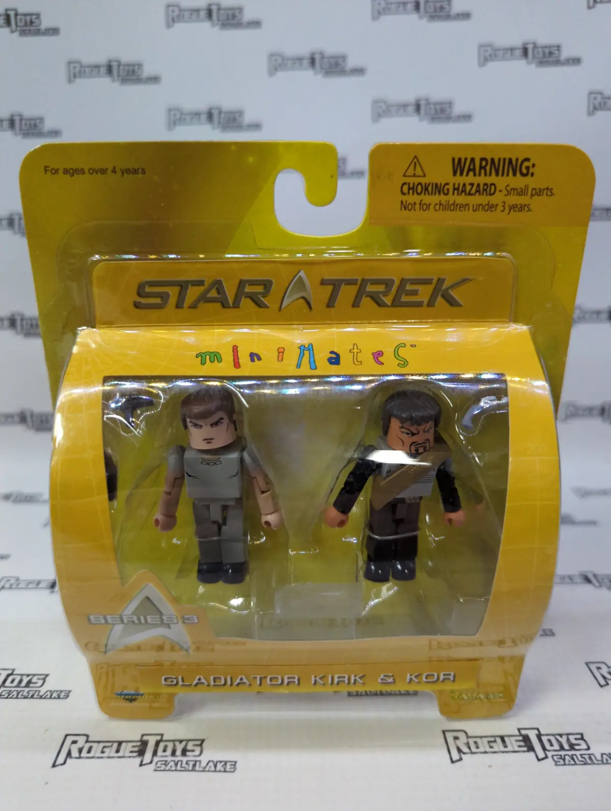 Diamond Select Minimates Star Trek Series 3 Gladiator Kirk & Kor Two Pack 1