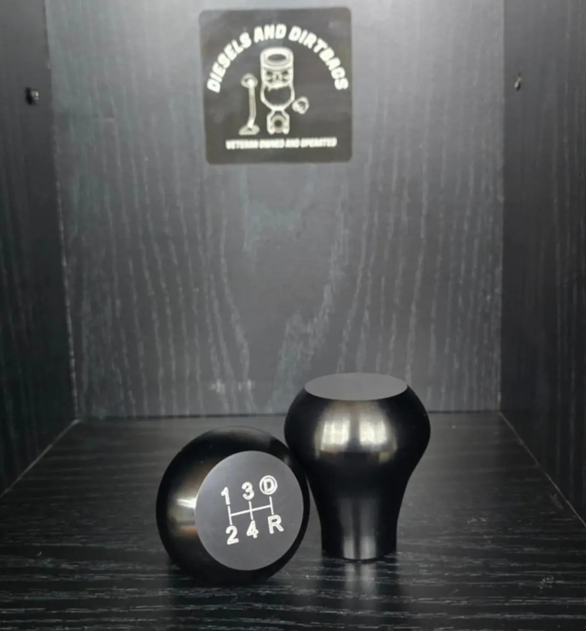 Diesels And Dirtbags Extended Aluminum Shift Knob - Factory Style - 1987-2003 Ford F-Series & Bronco 1