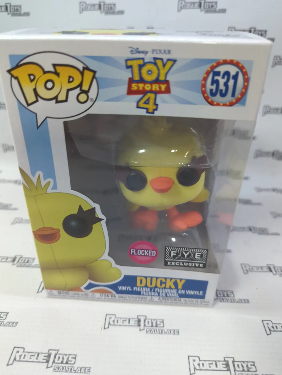 Funko Pop! Toy Story 4 Flocked Ducky (Target Exclusive) 531 1