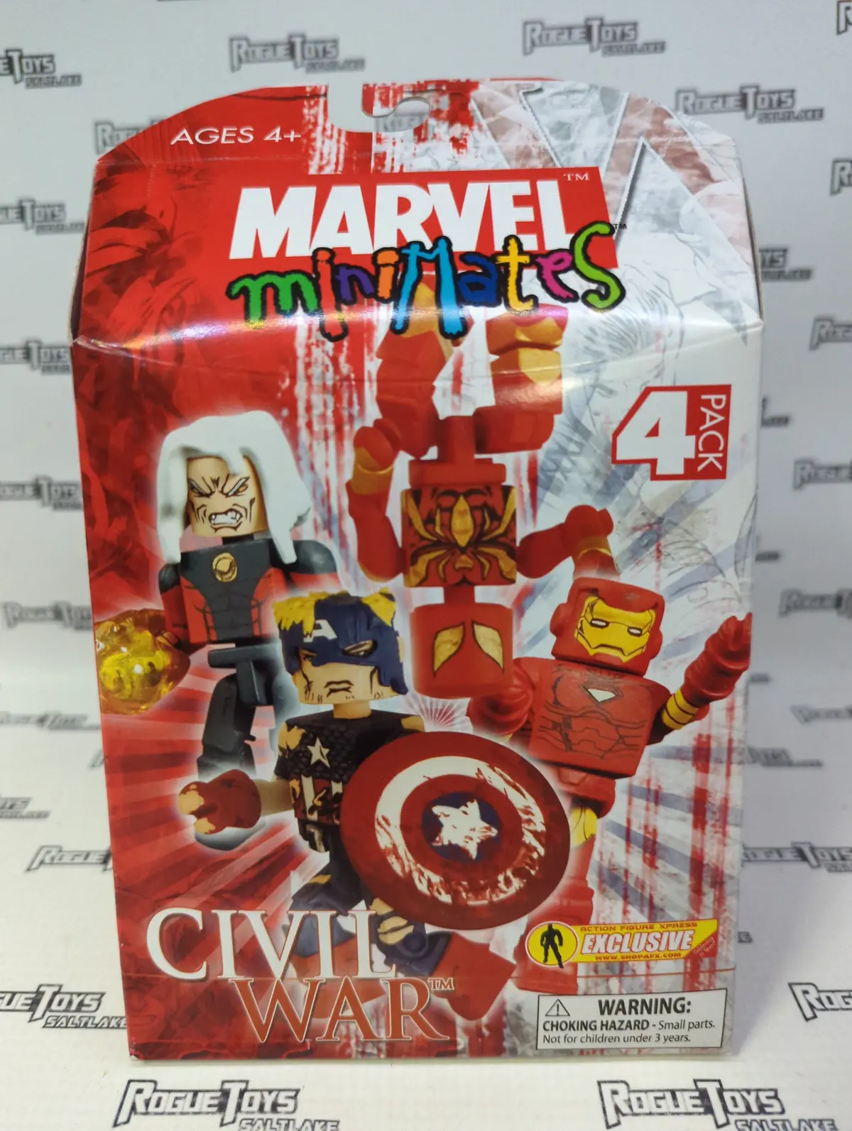 Diamond Select Action Figure Xpress Exclusive Marvel Minimates Civil War Four Pack 1