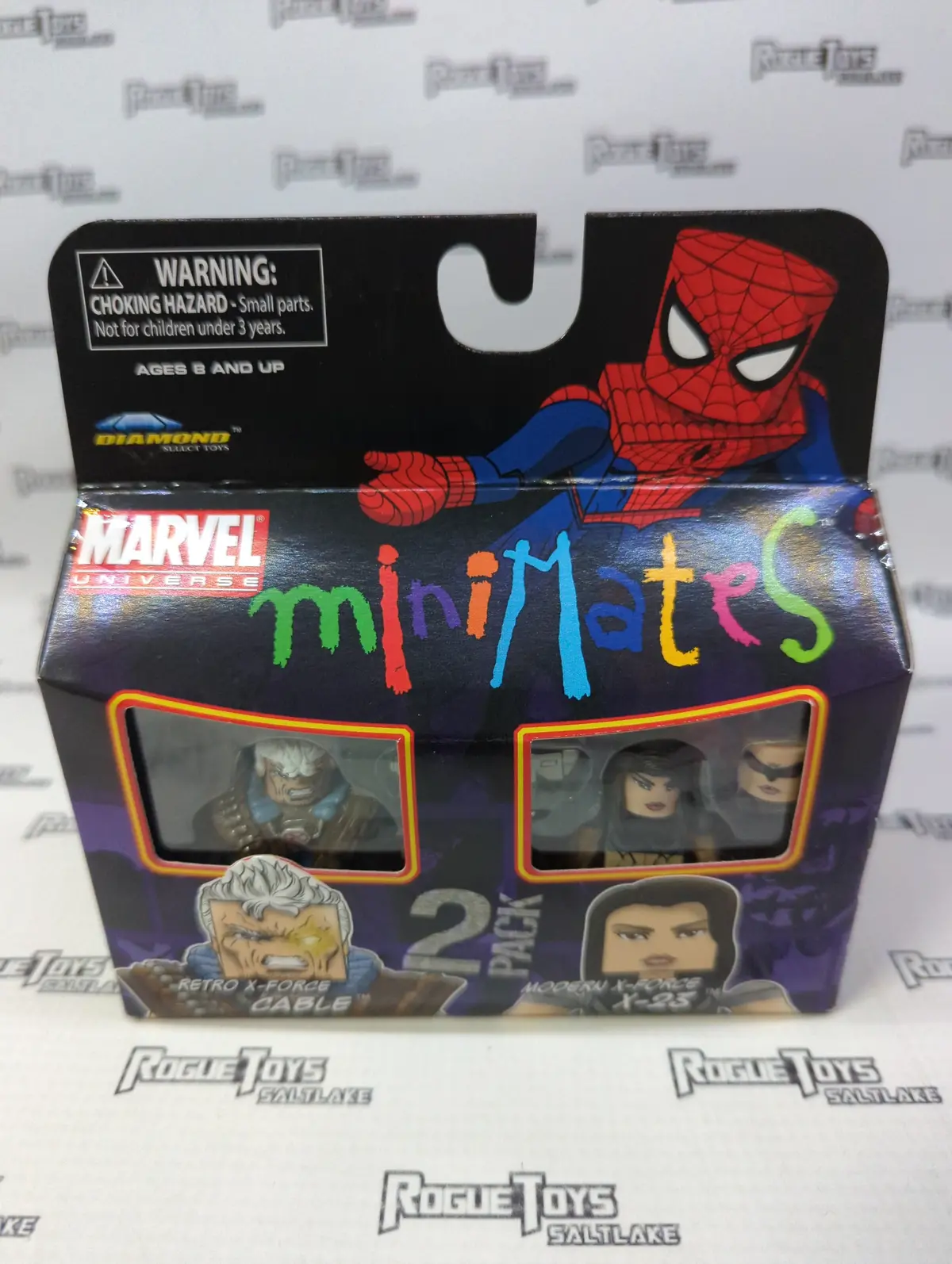 Diamond Select Marvel Universe Minimates Retro X-Force Cable & Modern X-Force X-23 Two Pack 1