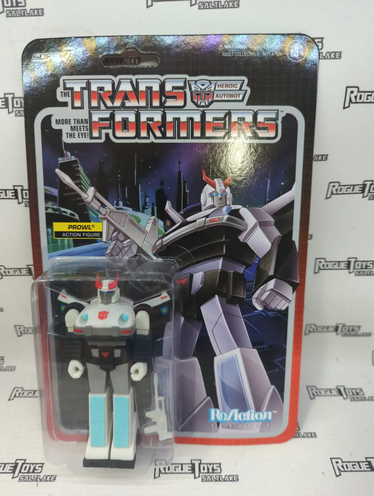 Super 7 Reaction Figures Transformers Prowl 1
