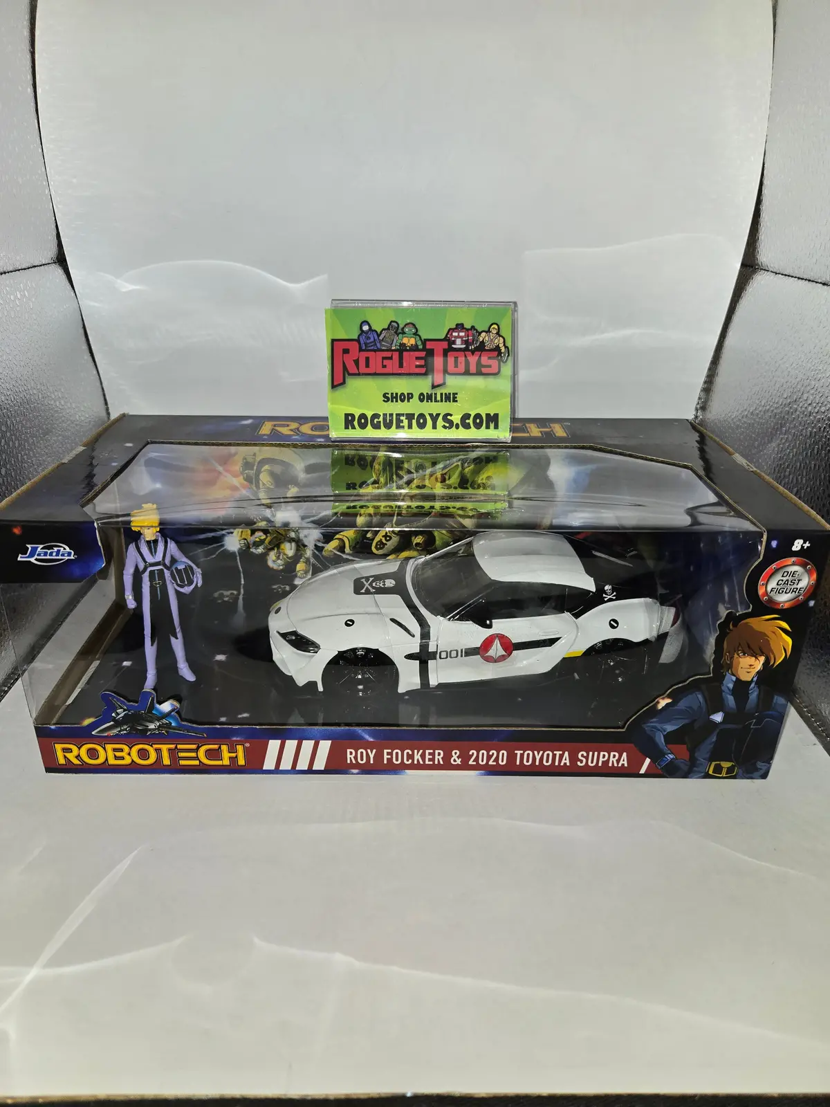 Jada Toys Robotech- Roy Focker & 2020 Toyota Supra 1