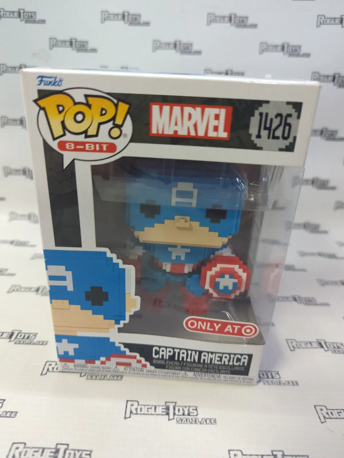 Funko Pop! 8-Bit Captain America (Target Exclusive) 1426 1