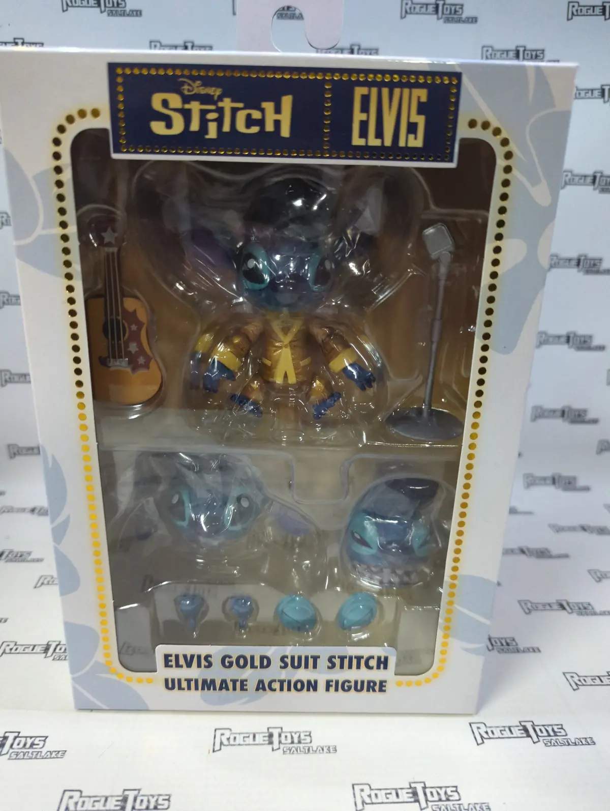 Neca Disney’S Lilo And Stitch Ultimate Elvis Gold Suit Stitch 1