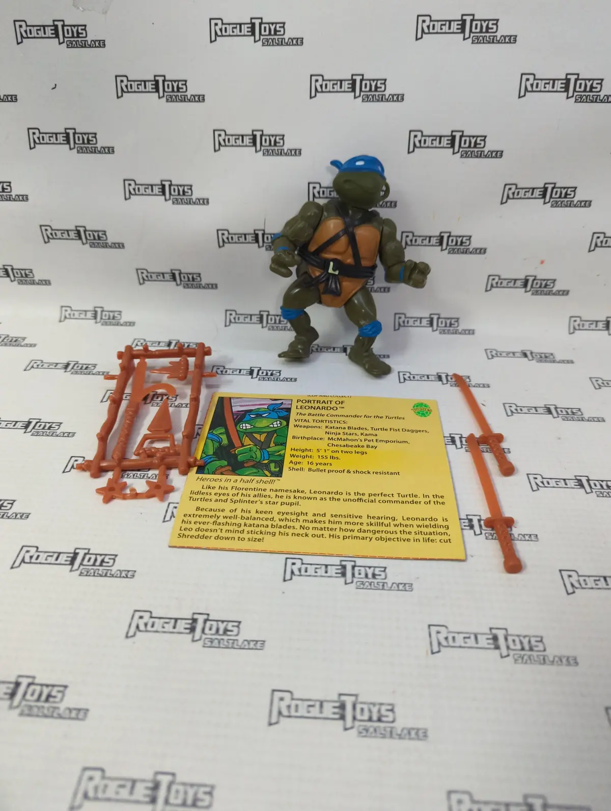 Playmates Teenage Mutant Ninja Turtles Reissue Leonardo 1