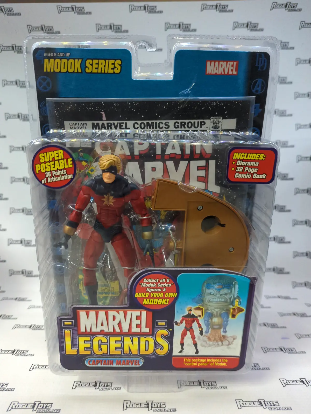 Hasbro Marvel Legends Captain Marvel (Modok Series) 1