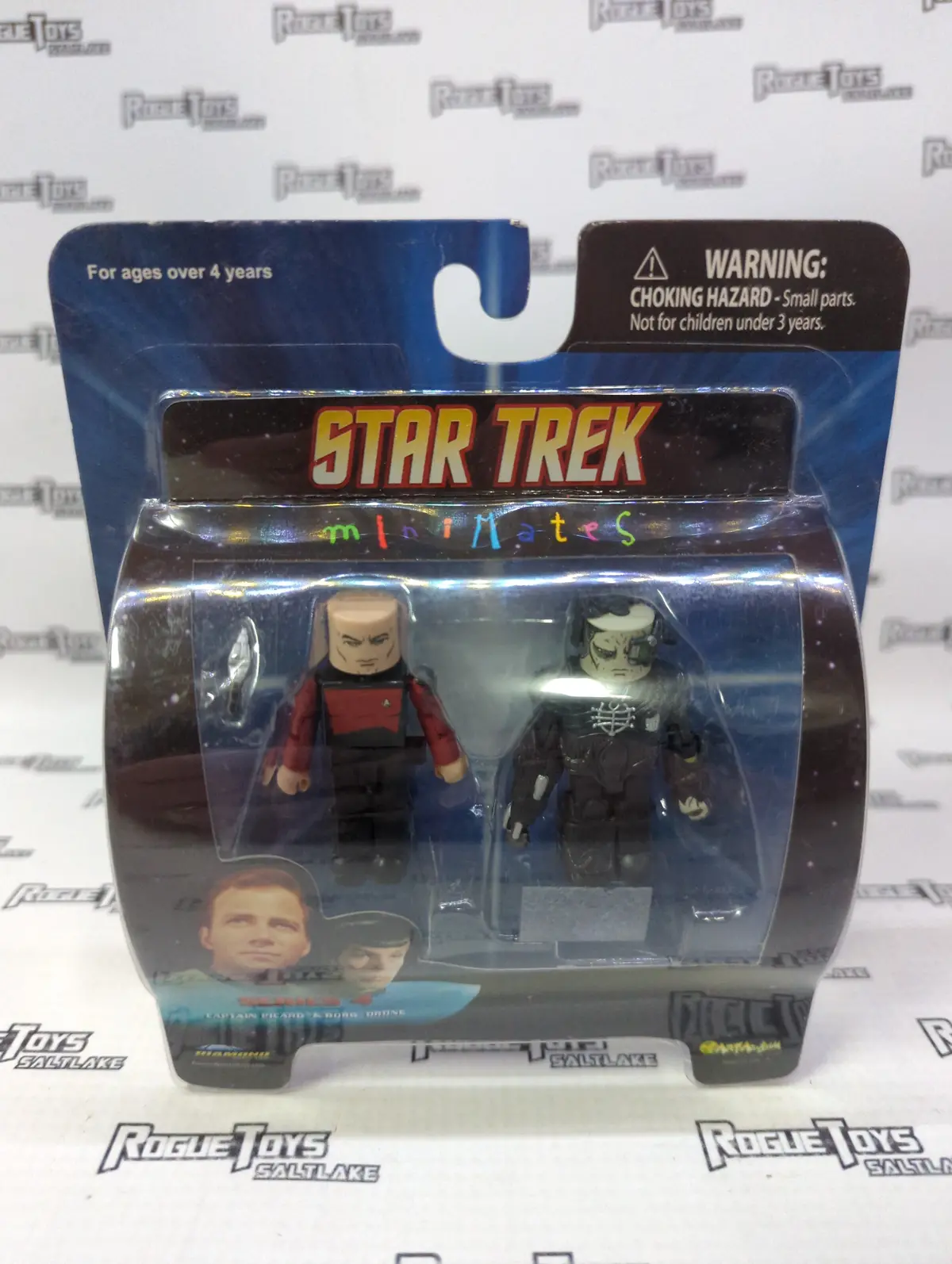 Diamond Select Minimates Star Trek Series 4 Captain Picard & Borg Orone Two Pack 1