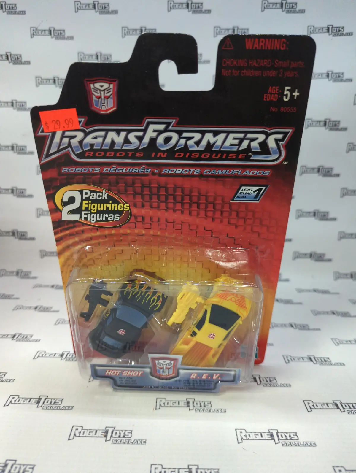 Hasbro Transformers  Robots In Disguise Hot Shot & R.E.V. 1