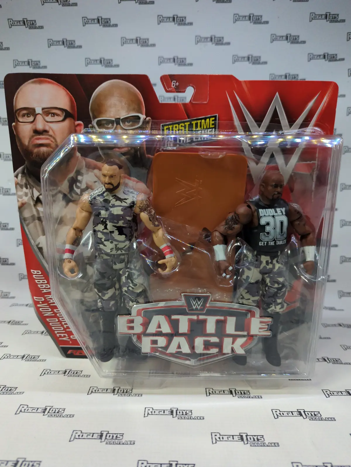 Mattel Wwe Battle Pack Bubba Ray Dudley & D-Von Dudley 1