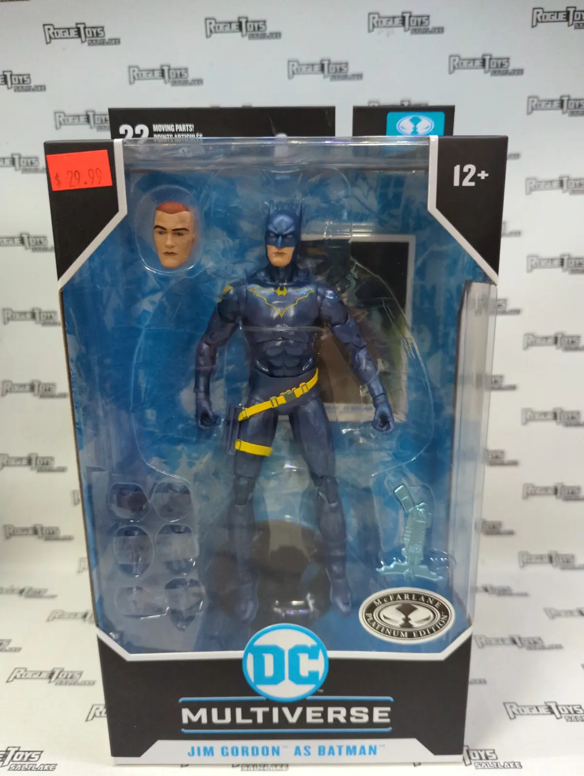 Mcfarlane Toys Dc Multiverse Batman: Endgame Jim Gordon As Batman (Platinum Edition) 1