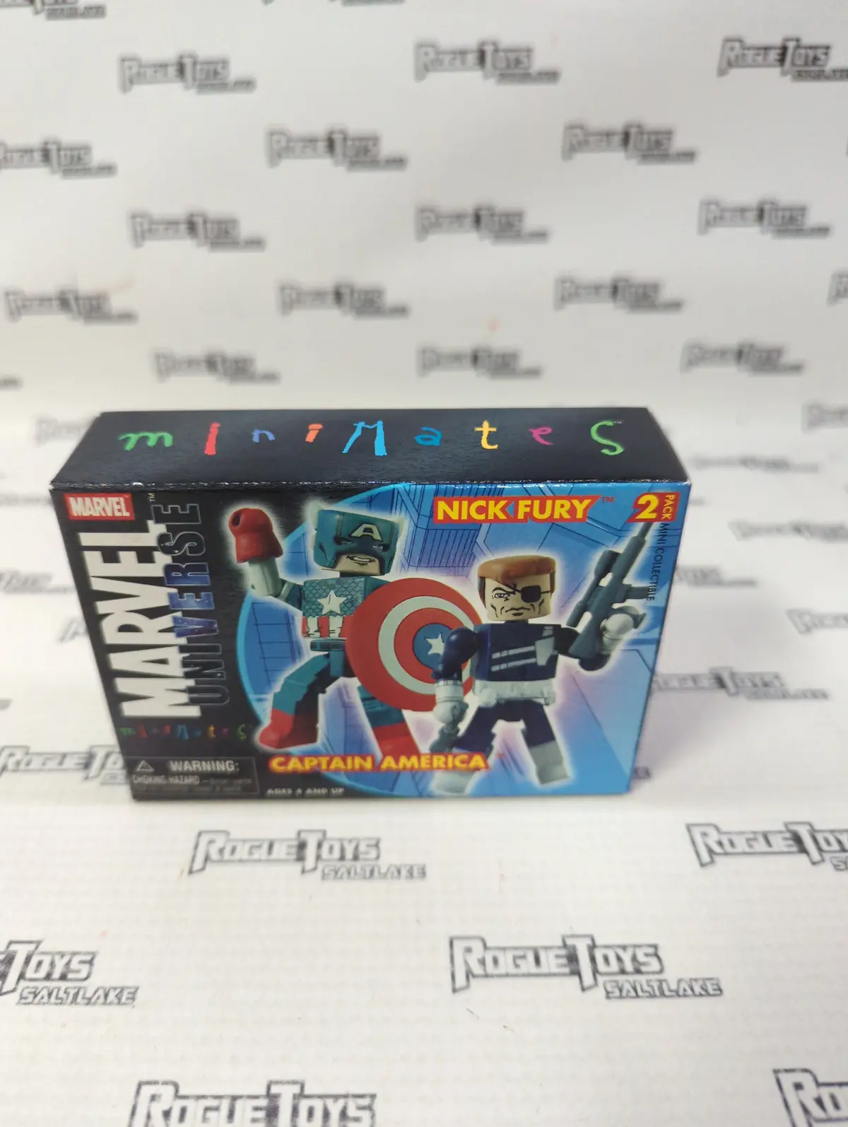 Diamond Select Marvel Universe Minimates Nick Fury &  Captain America Two Pack 1