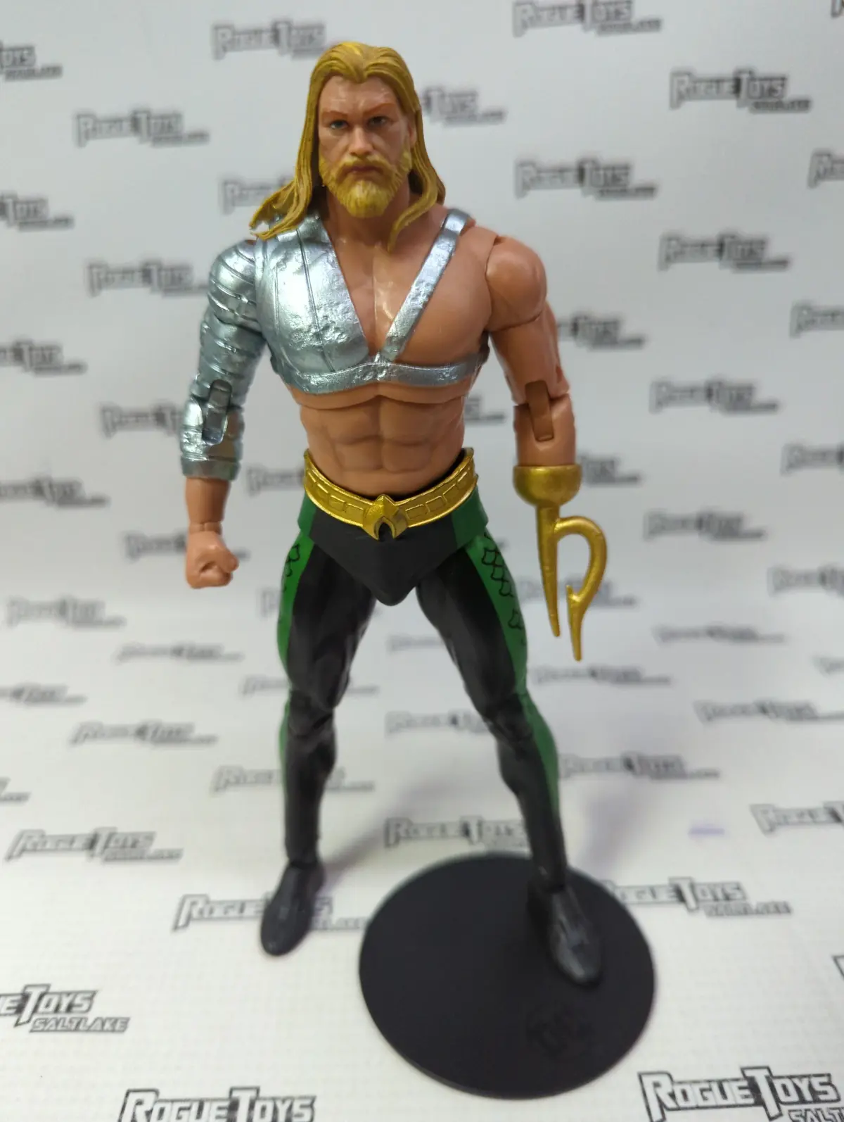 Mcfarlane Toys Dc Multiverse Jla Aquaman (Plastic Man Baf Wave) 1