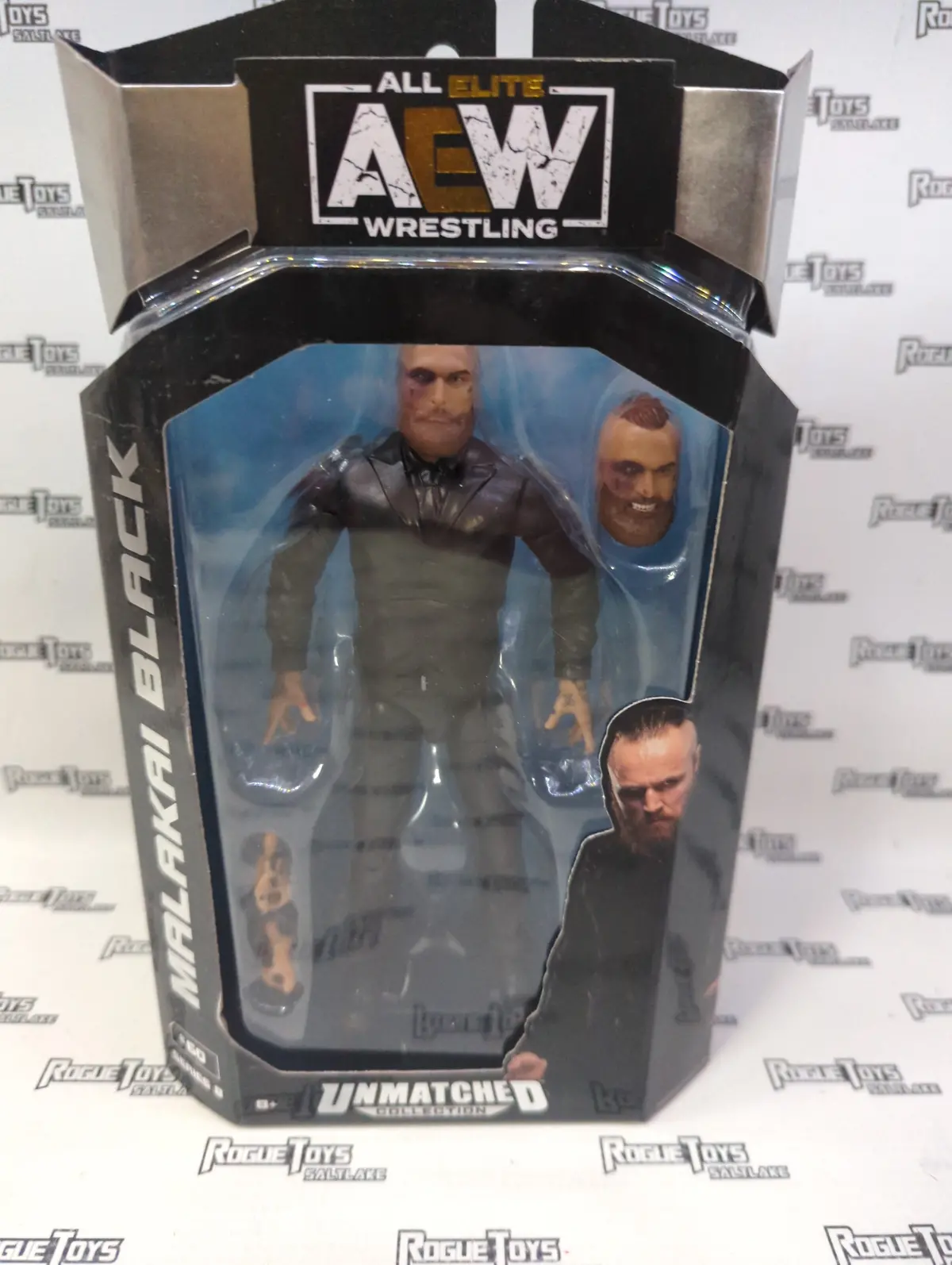 Jazwares Aew Unmatched Collection Series 8 Malakai Black 1