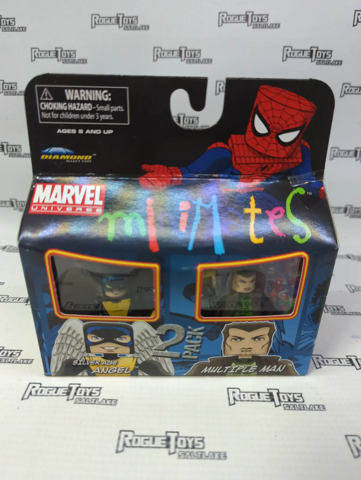 Diamond Select Marvel Universe Minimates Silver Age Angel & Multiple Man Two Pack 1