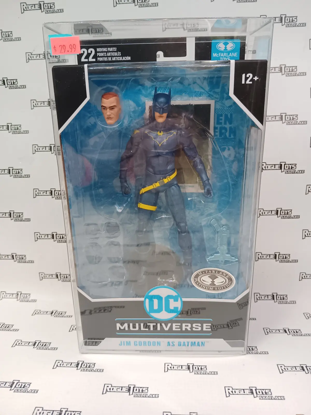 Mcfarlane Toys Dc Multiverse Jim Gordon As Batman (Platinum Edition) 1