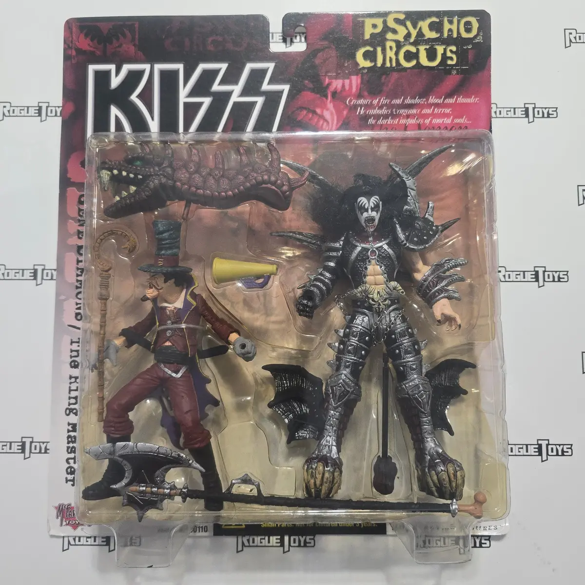 Mcfarlane Toys Kiss Pschyo Circus- General Simmons 1