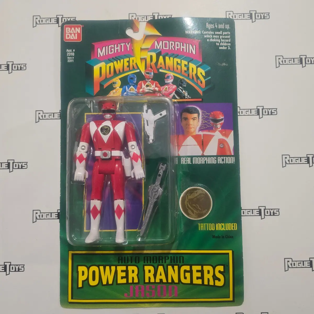 Bandai Mmpr- Jason (Flip Head) 1