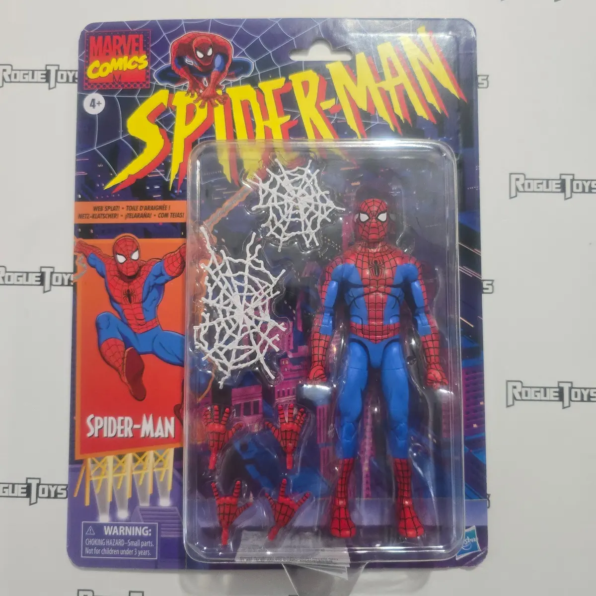 Hasbro Marvel Legends Spider-Man Retro Card- Spider-Man 1