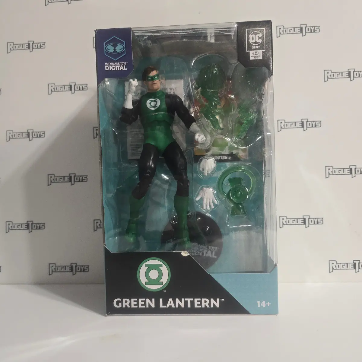 Mcfarlane Dc Multiverse Digital Edition- Green Lantern (Silverage) 1