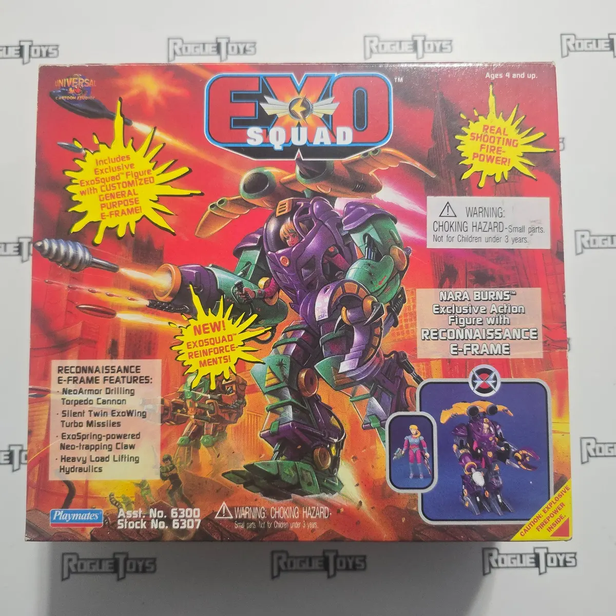 Playmates Exo Squad- Nara Burns With Reconnaissance E-Frame 1