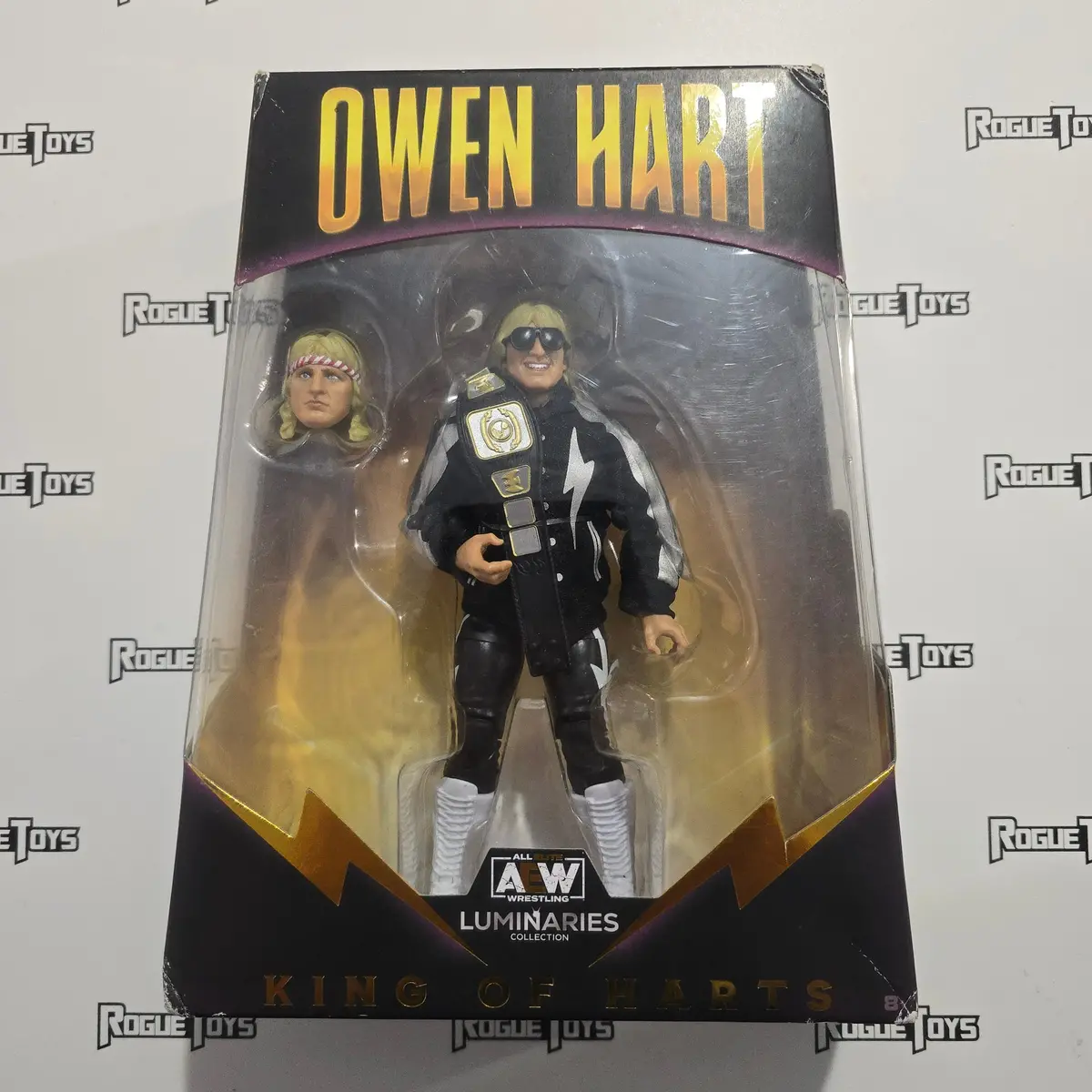 Ringside Exclusive Aew Luminaries- King Of Harts Owen Hart 1