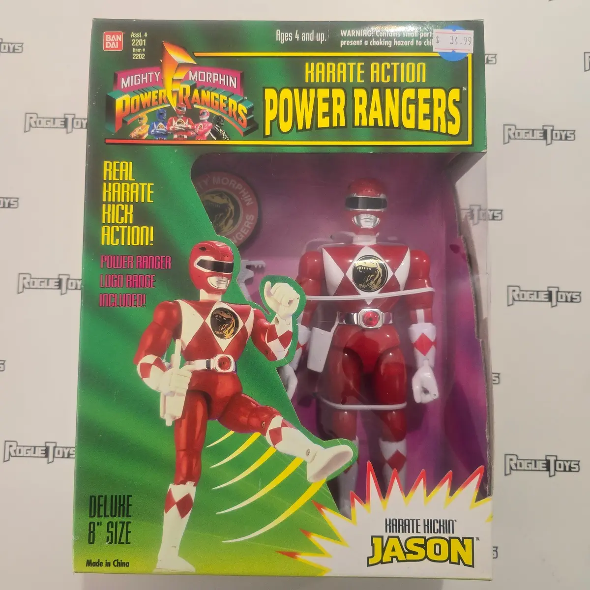 Bandai Mmpr- Karate Action Red Ranger 1