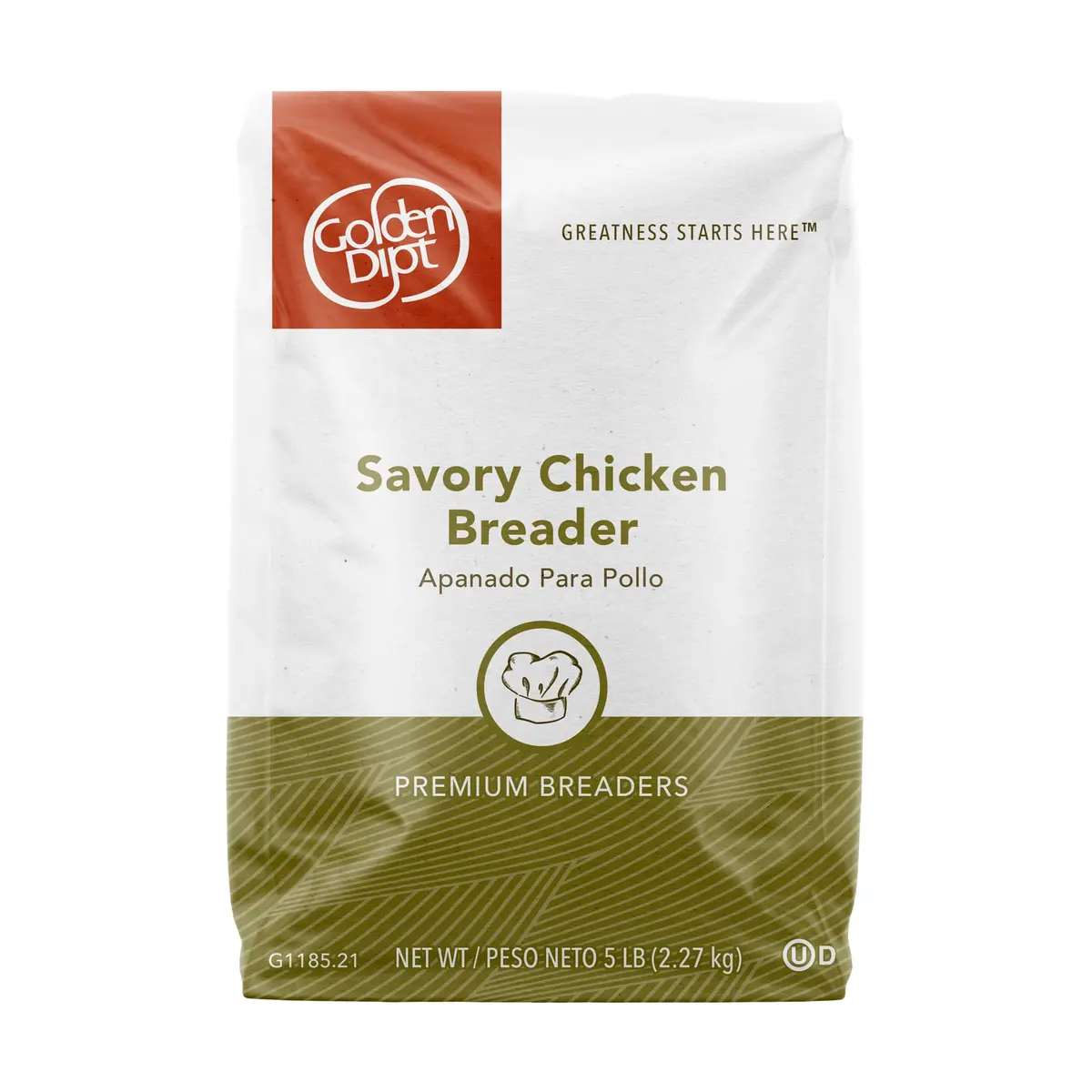 Golden Dipt Savory Chicken Breader - 6 X 5 Lb 1