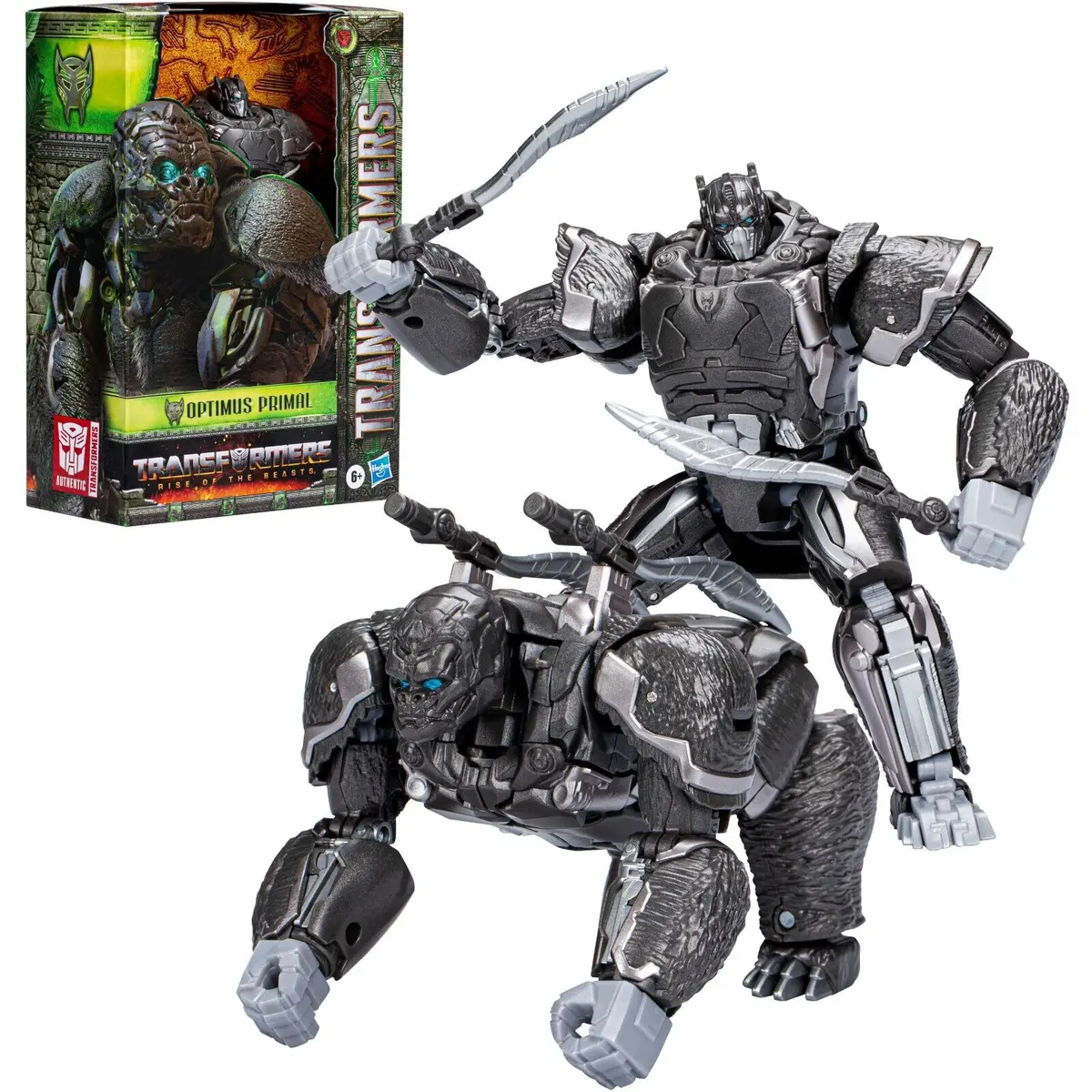 Transformers - Rise Of The Beasts - Voyager Class Optimus Primal Action Figure (F5496) 1