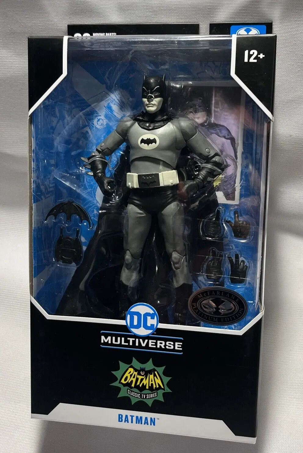 Mcfarlane Toys Dc Multiverse - Batman (Batman Classic Tv Series) Platinum Action Figure (17291) Low Stock 1