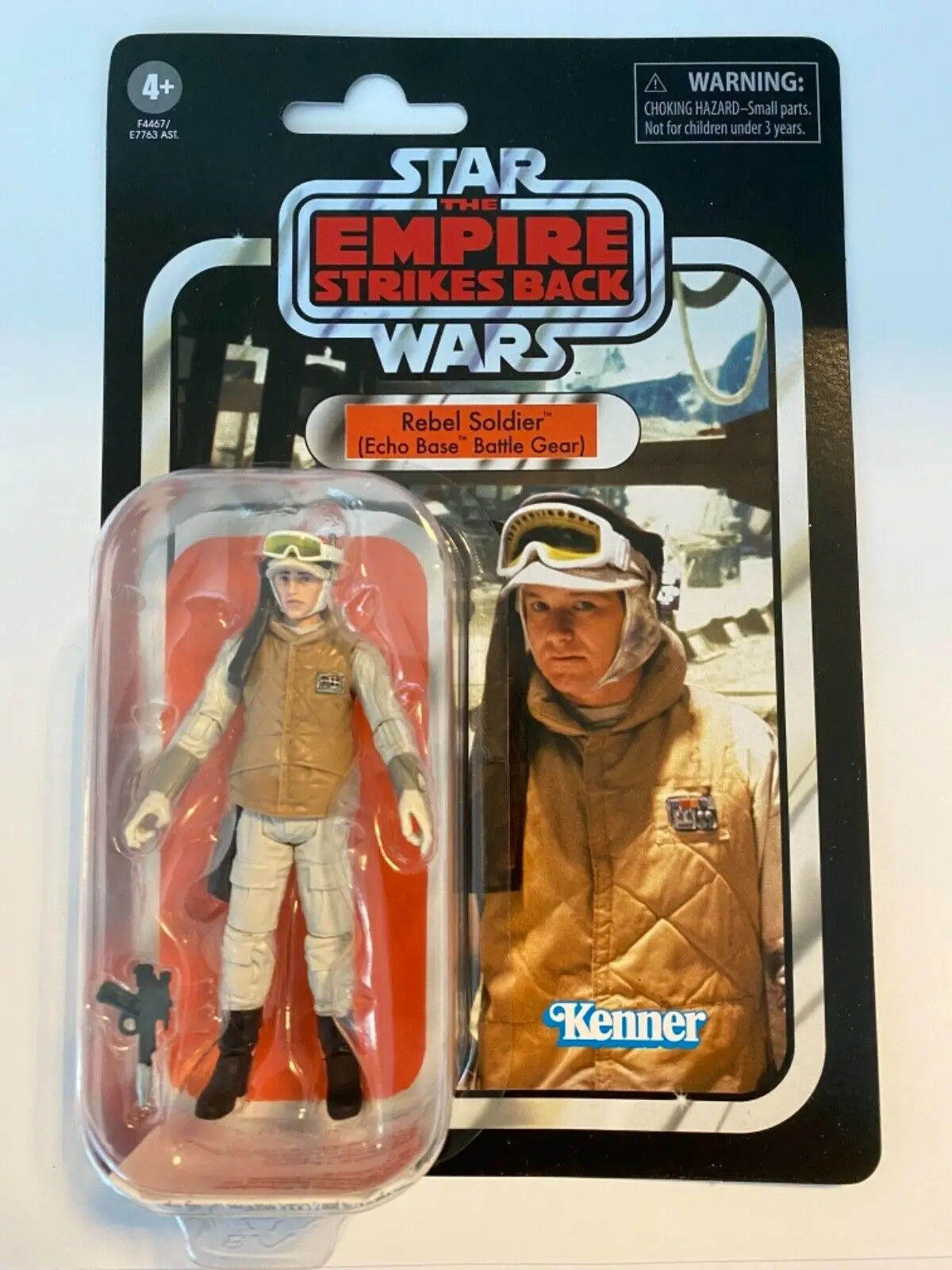 Star Wars Vintage Collection Vc68 Empire Strikes Back - Rebel Soldier (Echo Base Battle Gear) F4467 Low Stock 1