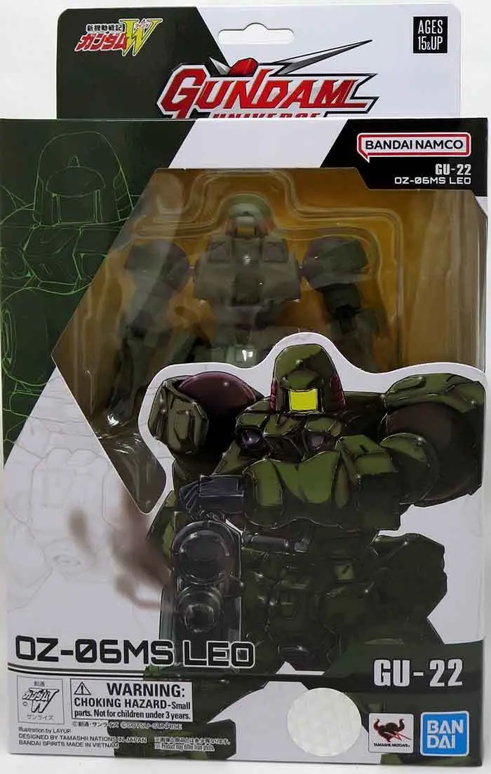 Bandai Gundam Universe - Gu-22 - Oz-06Ms Leo Action Figure (13084) 1