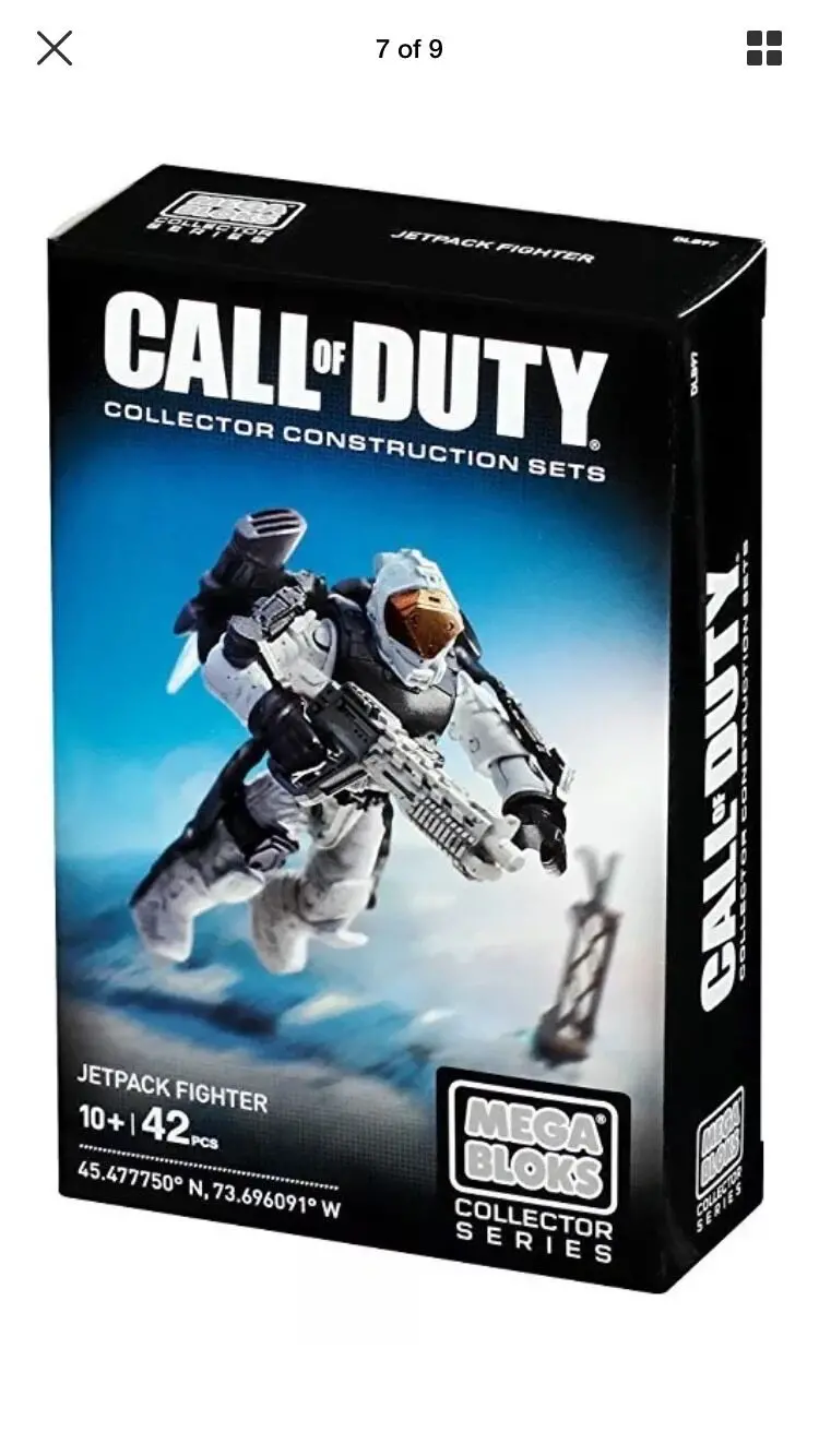 Mega Bloks - Collector Series - Call Of Duty - Jetpack Fighter (Dlb97) 1