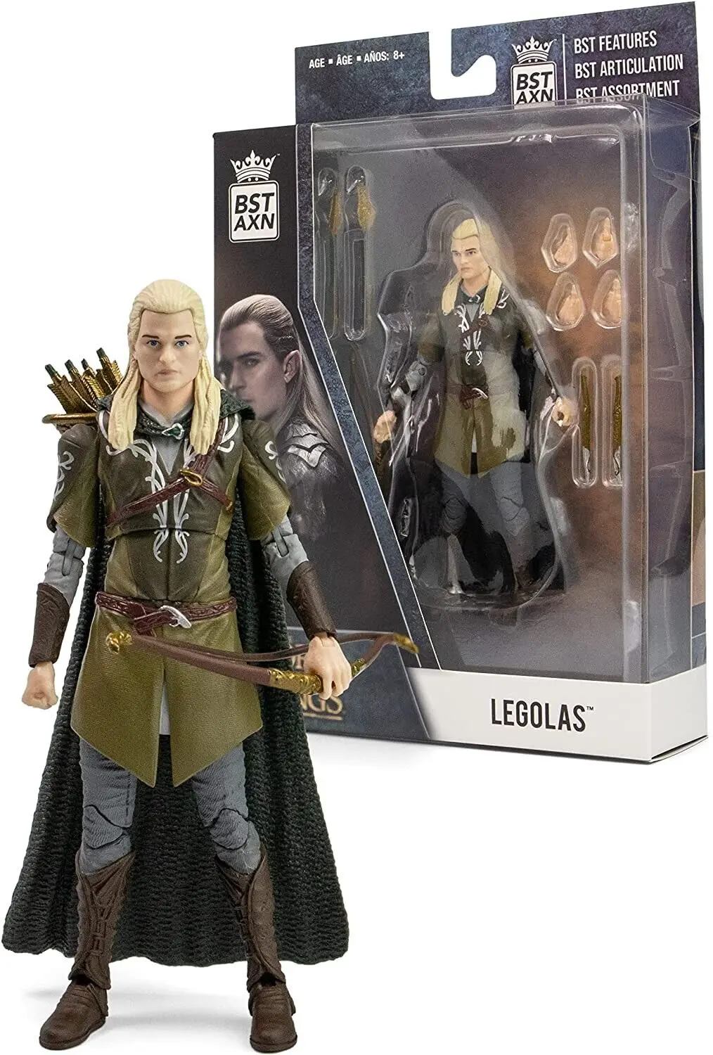 The Loyal Subjects Bst Axn - The Lord Of The Rings - Legolas Action Figure (00872) Low Stock 1