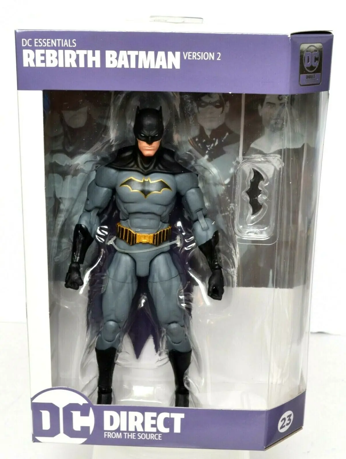 Dc Direct - Dc Essentials #23 - Rebirth Batman (Version 2) Action Figure (36689) Low Stock 1