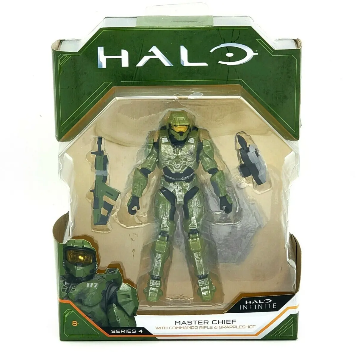 Halo Infinite - Series 4 - Master Chef (With Commando Rifle & Grappleshot) Action Figure (Hlw0083) Last One! 1