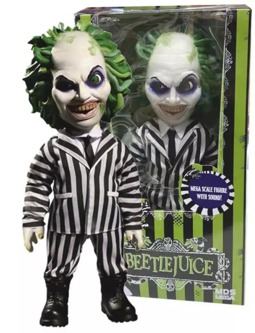 Mezco Toys - Beetlejuice - Beetlejuice Mega Scale Figure With Sound (Vn1804) Low Stock 1