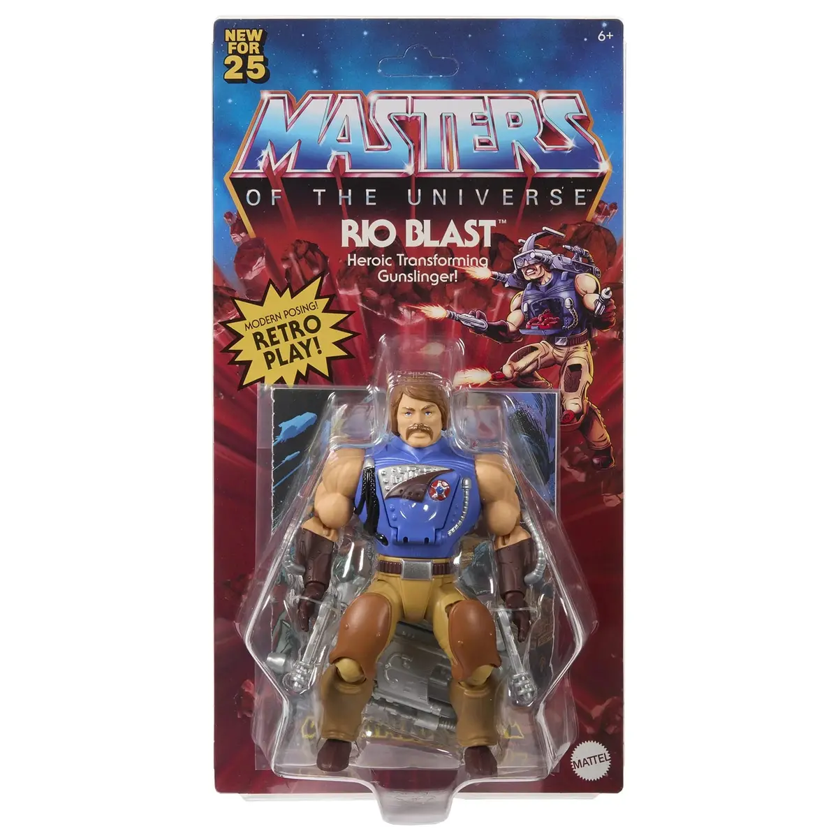 Masters Of The Universe: Origins - Rio Blast (Mattel Creations Exclusive) Motu Action Figure (Jcc36) Low Stock 1