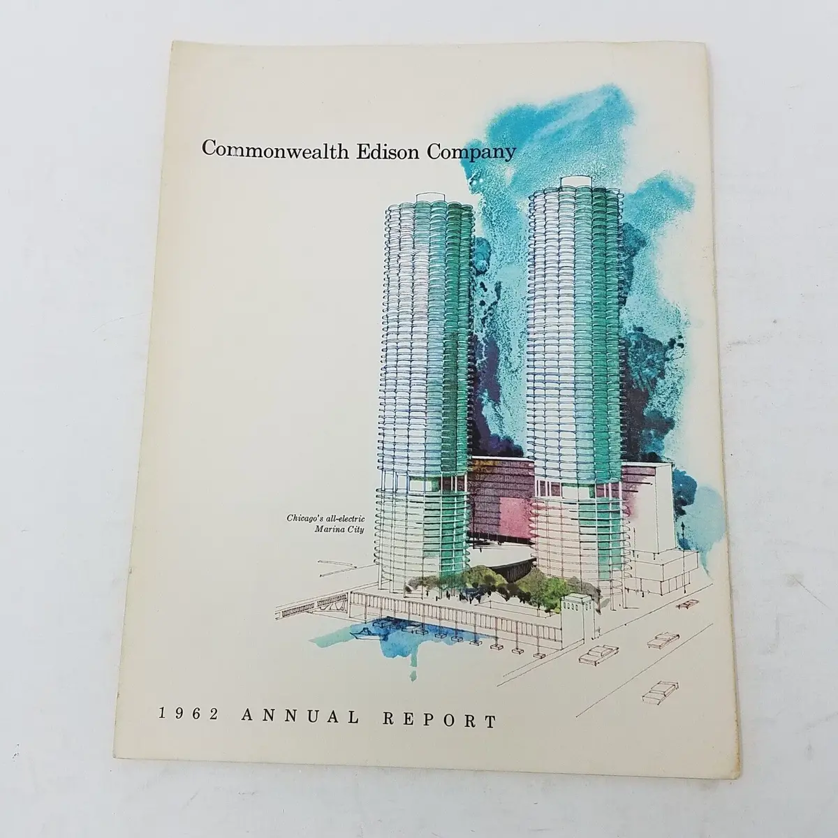 1962 Commonwealth Edison Company Annual Report Shareholders Financial Statements 1