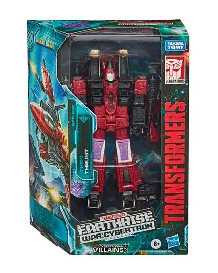 Transformers - War For Cybertron: Earthrise - E26 - Voyager Class - Thrust Action Figure (E7844) 1