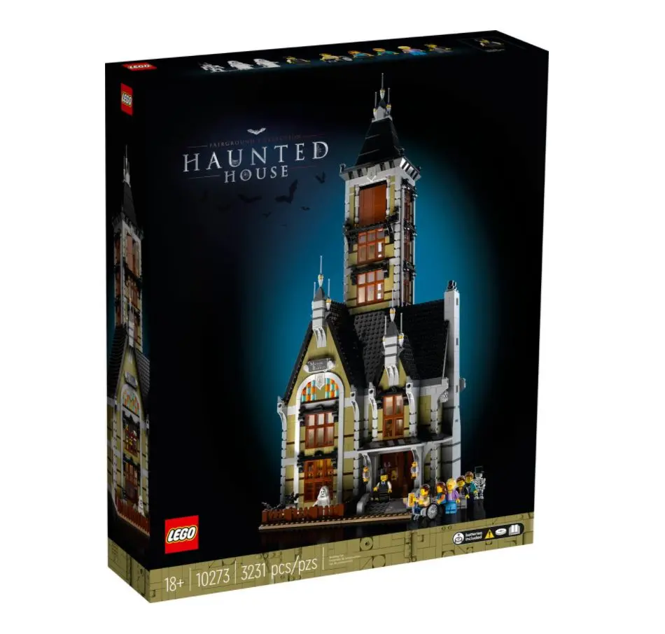 Lego Creator - Fairground Collection Haunted House (10273) Exclusive Building Toy Low Stock 1