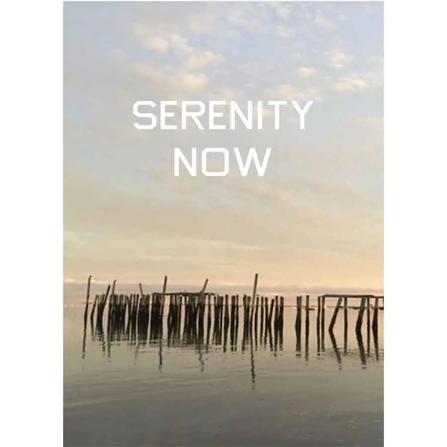 Serenity Now - Pilings Provincetown Postcard 1